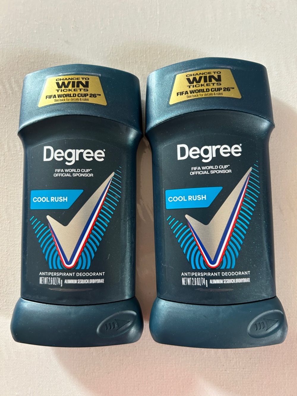 Degree Cool Rush Antiperspirant Deodorant Stick - Dark Blue